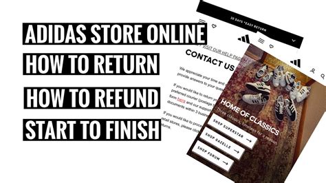 adidas refund status|adidas canada return online.